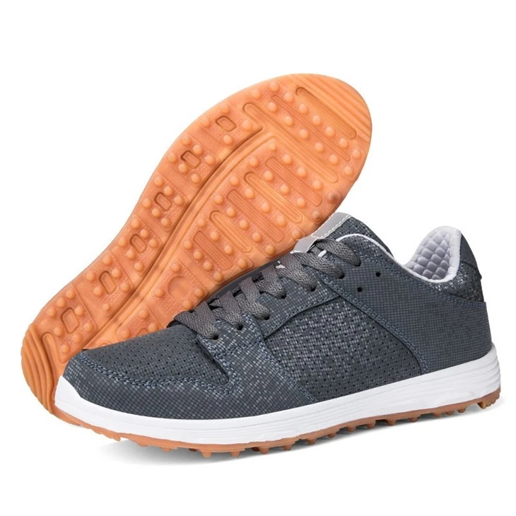 Mens Black Dingless Golf Shoes